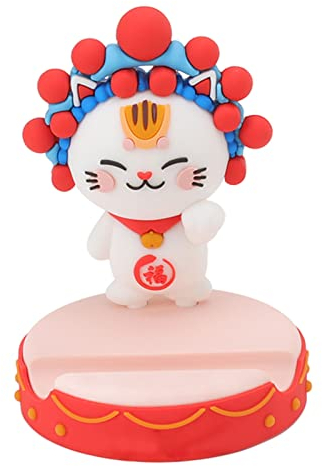 Topyond Lucky Cat-Telefonständer: 3-in-1-Cartoon-Handy-Ladekabel Mit Nationaler Trend Lucky Cat-Ornament-Geschenkbox! Verbessern Sie Ihr Handy-Ladeerlebnis Mit Einem Hauch von Glück!
