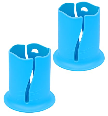 lasuroa 2stk Kajak Getränkehalter, Paddle Board Getränkehalter Multifunktional Universell Flaschenhalter Stand up Paddle für Outdoor-Angeln Kajak-Zubehör (Blau)