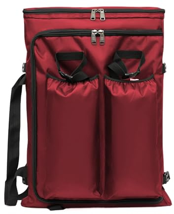 Faxianther Zeichenbrett Rucksack 66cm *48cm (DIN A2) 4K Künstler Maltasche ZeichenplattenTasche Tragetasche Skizzenblock Art Bag Wasserdicht Oxford Art Portfolio-Etui Zeichenmappe Kunst-Rucksack