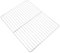 OFFSCH Grille De Barbecue En Acier Inoxydable Pour Barbecue Dextérieur 34 7 X 26 7 Cm Grilles De Cuisson Réutilisables