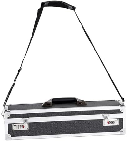 perfk Knife Storage Box Carrying Case with Password Lock Versatile