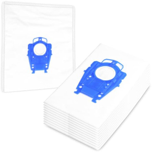 PRIMEBAG 10 Staubsaugerbeutel kompatibel mit Siemens Typ P, VSG8... Dynapower, Green Power, Bosch BSG8 Ergomaxx - Filtertüten inkl. Abluftfilter für Bestleistung beim Saugen
