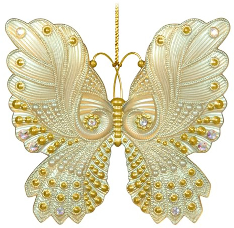 Hallmark Keepsake Christmas Ornament 2025, Brilliant Butterflies, Gifts for Nature Lovers