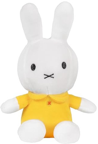 KIDS PREFERRED Miffy Plüschtier, 8 Zoll Sitzender Dutch Bunny Plüsch von Dick Bruna, Soft Boa Rabbit Bunny Stofftier Plüschpuppe für Mädchen und Jungen