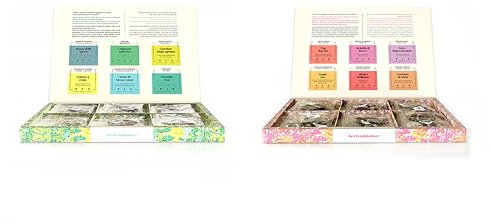 Tisane e Infusi alla Frutta, 48 Filtri Assortiti Pregiati, Confezione Regalo Gourmet, Set Degustazione Tè Naturali, Idea Regalo Elegante per Relax, Benessere e Momenti Unici (Exotic & Fruit Duo)