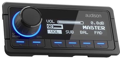 Audison DRC MP CAN – Controllo remoto digitale per amplificatori DSP Forza con connessione diretta tramite protocollo Audison AC Link con adattatore da CAN-bus