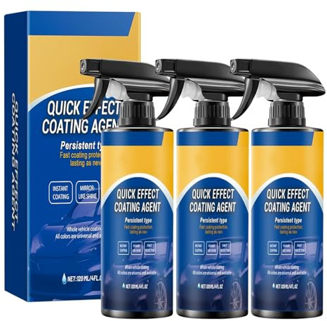 Quick Effect Coating Agent, Sopami Spray Auto, Multifunktionales Beschichtungs- Erneuerungsspray, Spray Coating Agent, Nuracoat Nano Car Sprays Repariert Kratzer und Abnutzungserscheinungen Schnell