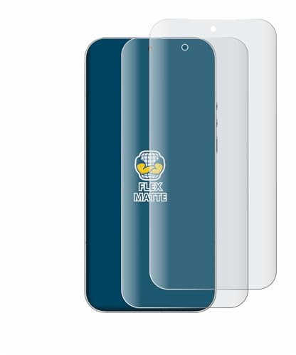 BROTECT Schutzfolie für Xiaomi 17 Ultra | 2 Stück Entspiegelnder Displayschutz Made in Germany Matte Full-Screen Folie Full-Cover 3D Curved Anti-Reflexion Montage Kit