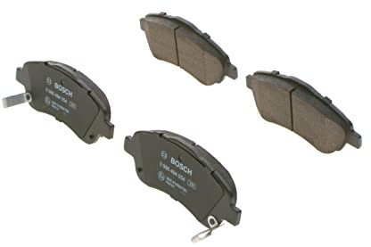 Bosch BP969 - Brake Pads Car Front Axle - 1 Set of 4 Pads | Bosch Quality - Reduced Noise and Dust - ECE-R90 Certified - Copper-Free
