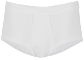 Trigema Briefs Fine Rib Double Pack, White, XXL