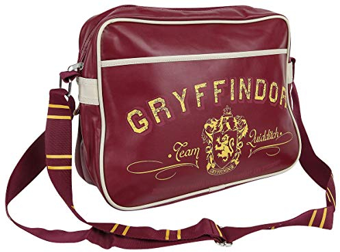 Retro-Tasche – Harry Potter (Gryffindor), rot, Schultertaschen