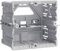 Hager GLT5000 Leichtk Einbausteckdose für Geräte (L x B) 71 mm x 65 mm, 1 Stück, Hellgrau