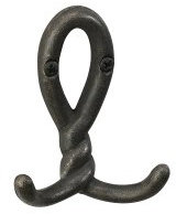 Umbra Doppelhaken aus geflochtenem Druckguss-Metall