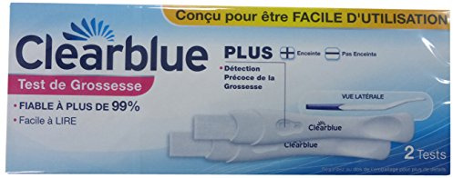 Clearblue Plus - 2 tests de grossesse