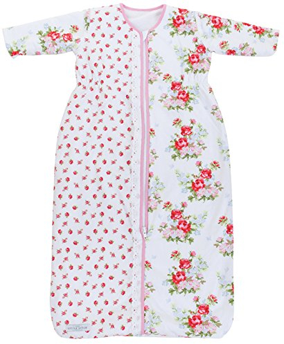 Little Dutch 0880 Winter-Schlafsack weiß mit Rosen