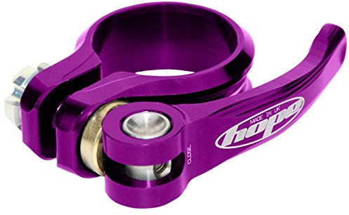 Hope Quick Release Seat Clamp 34.9mm Purple