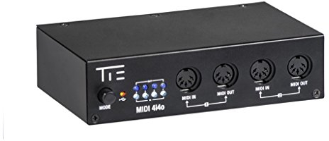 TIE 4i4o Interface with MIDI-Merge