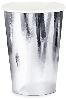 Gobelet Carton Argent x6