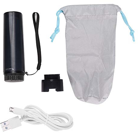 Tragbares Bidet Elektrisches Bidet Reisesprühgerät Ideal für die Körperpflege Toilette auf Reisen nach der Operation(Black)