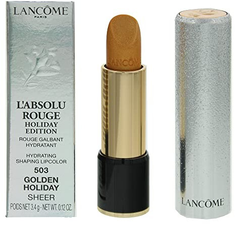Lancôme L'Absolu Rouge Holiday Edition 503 Golden Holiday Sheer Lipstick 3.4g