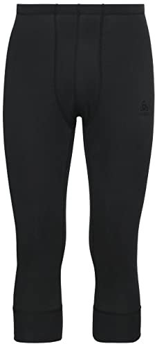Odlo Thermohose Herren Active Warm I Thermounterwäsche I Warme Skiunterwäsche 3/4 Thermohose I Herren