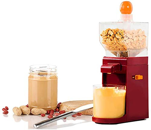 Mini macchina per burro di arachidi Smerigliatrice elettrica per cereali Macinacaffè per uso domestico Macchina per la lavorazione del burro di arachidi per uso domestico, Macinacaffè per burro