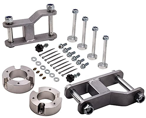 maXpeedingrods Vorne Hinten Federungslift Kit für Navara D40 mit Schmierbare Schäkel