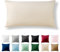 Alreya Renforcé Kissenbezug 40 x 80 cm - 100% Baumwolle mit YKK Reißverschluss, Superweicher Kopfkissenbezug 40x80, Kissenhülle, Beige, nur Kissenbezug