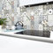Ambiance Sticker Adesivi Autoadesivi, Decorazioni Murali, Adesivi per Piastrelle per Bagno e Cucina Piastrelle di Cemento Authentiques Ariatino- 30 Piastrelle Adesive 20 x 20 cm