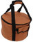 VGEBY Sac de Rangement de Vaisselle de Camping, 13.7L Grande Capacité Doublure Douce Ronde Imperméable Sac de Rangement de Pique-Nique pour Barbecue en Plein Air Camping Sac de