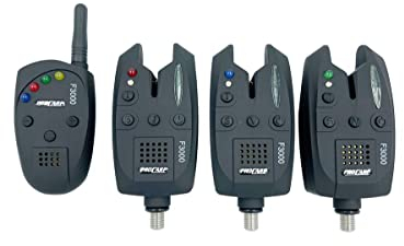 Cormoran Pro Carp F-3000 Bissanzeiger-Set 3+1 Funkbissanzeiger Komplettset