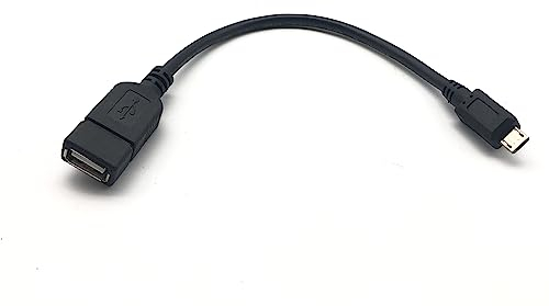 OTG Micro Kabel Adapter USB Host Datenübertragung Datenkabel kompatibel für Sony Xperia Tablet Z2 WiFi