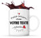 Planetee Tasse personnalisable pour Collègue et Ami(e) Petite boisson Femme Adorée : Mug Café ou Thé Drôle et Original | Idée Cadeau Personnalisée