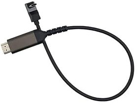 LifThor ConnecThor USBC to HDMI Cable -4K High Speed Cable / 90 degress Type C Plug - HDMI Cable (Male Plug) 1.4ft (43 cm) Long. Connecting Cable for DJI RC 2 Controller