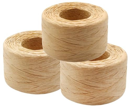 Raffia Papierschnur Geschenkband Papier Packschnur