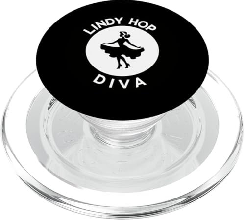 Swingtanz Lindy Hop-Tänzerin Jitterbug tanzt Swing Out PopSockets PopGrip für MagSafe