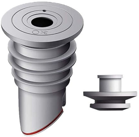 Joint de tuyau de vidange Evember, Noir, Silicone, 1 Pièce, Anti-Odeur, Pour Lave-Linge, Bague d'étanchéité, Bouchon de vidange