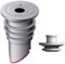 Joint de tuyau de vidange Evember, Noir, Silicone, 1 Pièce, Anti-Odeur, Pour Lave-Linge, Bague d'étanchéité, Bouchon de vidange