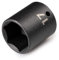 TEKTON 1/4 Inch Drive x 17 mm 6-Point Impact Socket | SID02117