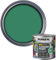 AOC24 Garden Fence Paint 250ml – Multi-Surface Exterior Paint for Wood, Brick, Metal, Stone & Terracotta – Waterproof, Resists Fading, Matt Finish for Sheds, Fences, Garden Furniture Rainforest Green