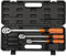 ISINEVER Set di 3 chiavi dinamometriche da 1/4, 3/8, 1/2, 5-25 Nm, 10-60 Nm, 40-220 Nm, con testa a cricchetto reversibile a 72 denti, precisione di errore ±3%, compatibile con bicicletta, moto
