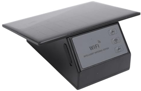 Kit di Irrigazione a Goccia Automatica, di Irrigazione per Te Stesso WiFi 2000Mah Batteria per Giardino per Balcone