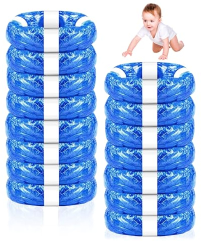 Alitree 15 X Nappy Bin Refills, Fits Most Standard Nappy Bins, Bulk Pack, Economical, Excellent Odor and Tear Resistance