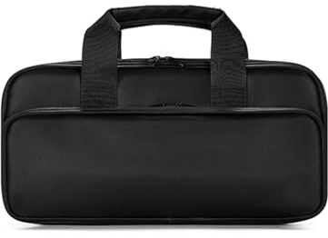 Tsophreniq Doppelschichtige Tastaturhülle, verdickte Polsterung und mehrere Taschen, wasserdicht für mechanische Aufbewahrung, Reisetasche, Schutzhülle