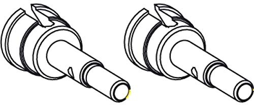 Jamara jamara505090 Spannung Major Vorder-/Hinterrad Achse (2-teilig)