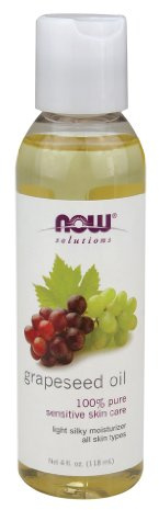 Now Foods Grapeseed Oil - 4 oz. (Edible) 12 Pack