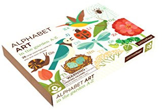 In the Garden A-Z Alphabet Art