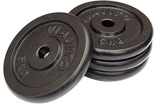 VIAVITO Cast Iron Standard Weight Plates