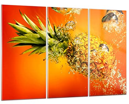 ARTTOR Glasbild 165x110cm Wandbild Glasdruck Küche - 2209