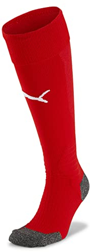 PUMA Herren Team liga sokker Socken, Puma Red-Puma White, 35-38 (Herstellergröße: 2) EU